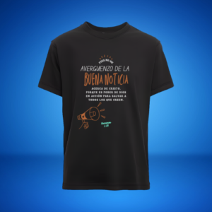 Playera "buena noticia"