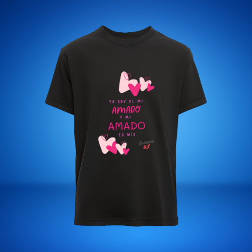 Playera "cantares 6:3"