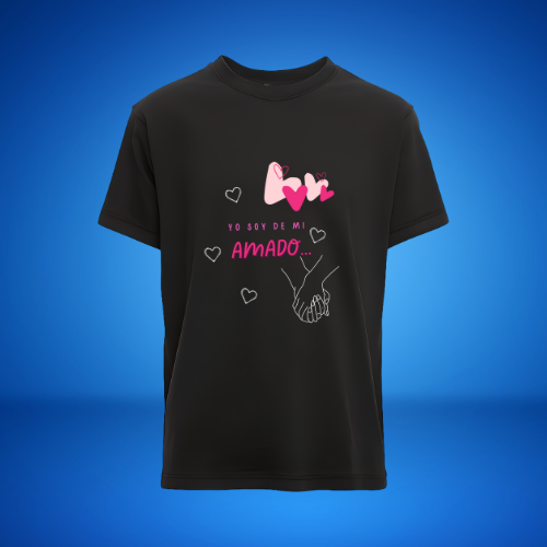 Playera "yo soy de mi amado"