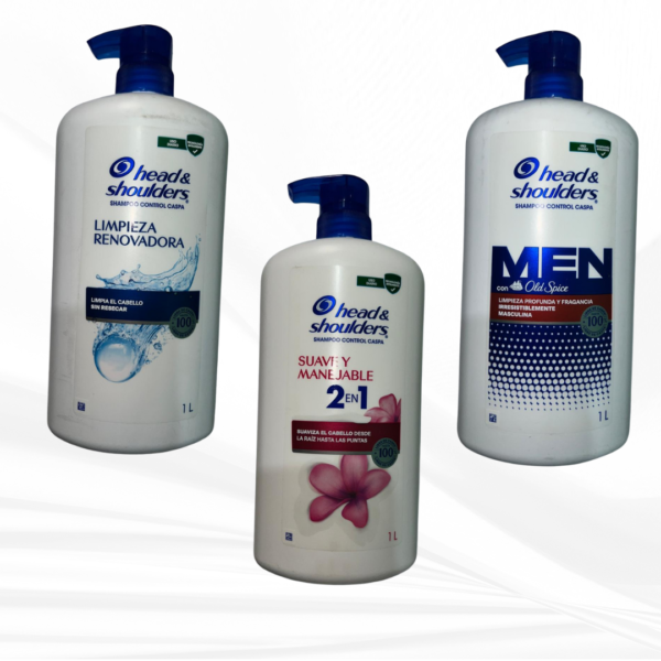 Shampoo head & shoulders bote 1 litro