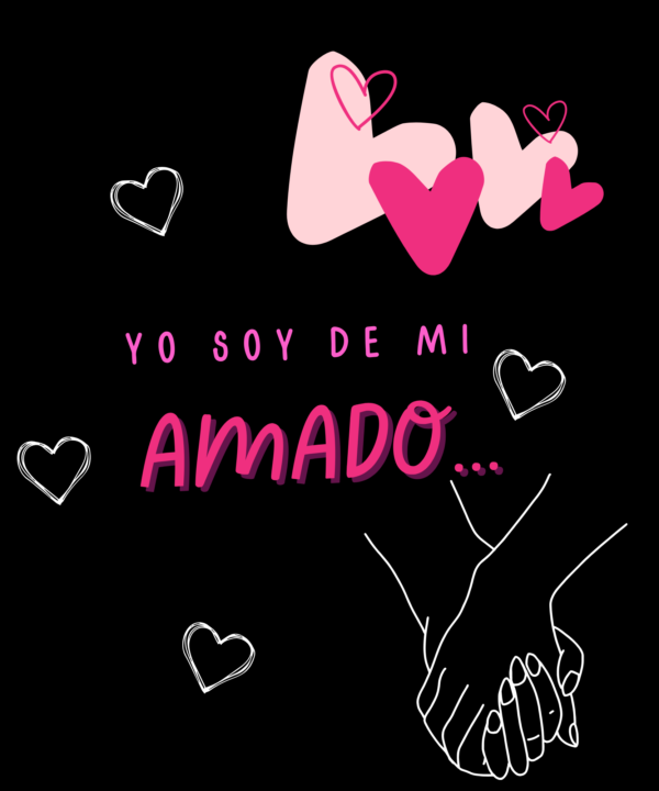 Playera "yo soy de mi amado"