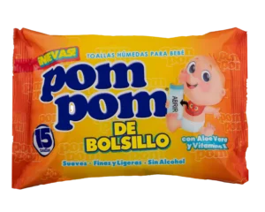 Toallas húmedas Pom Pom de Bolsillo